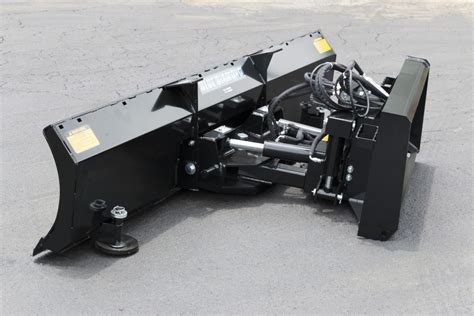 skid steer with 6 way blade|6 way dozer blade attachment.